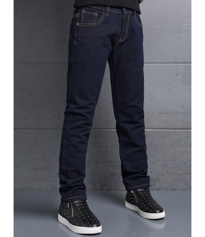 Boys Long Straight Jeans