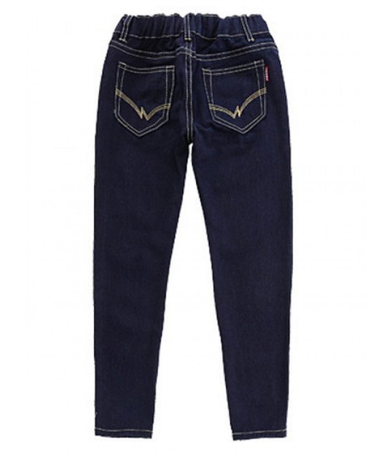 Boys Long Straight Jeans