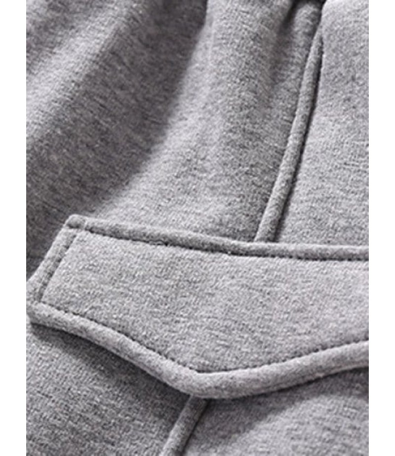 Buttoned Kids Fleece Sweatpants