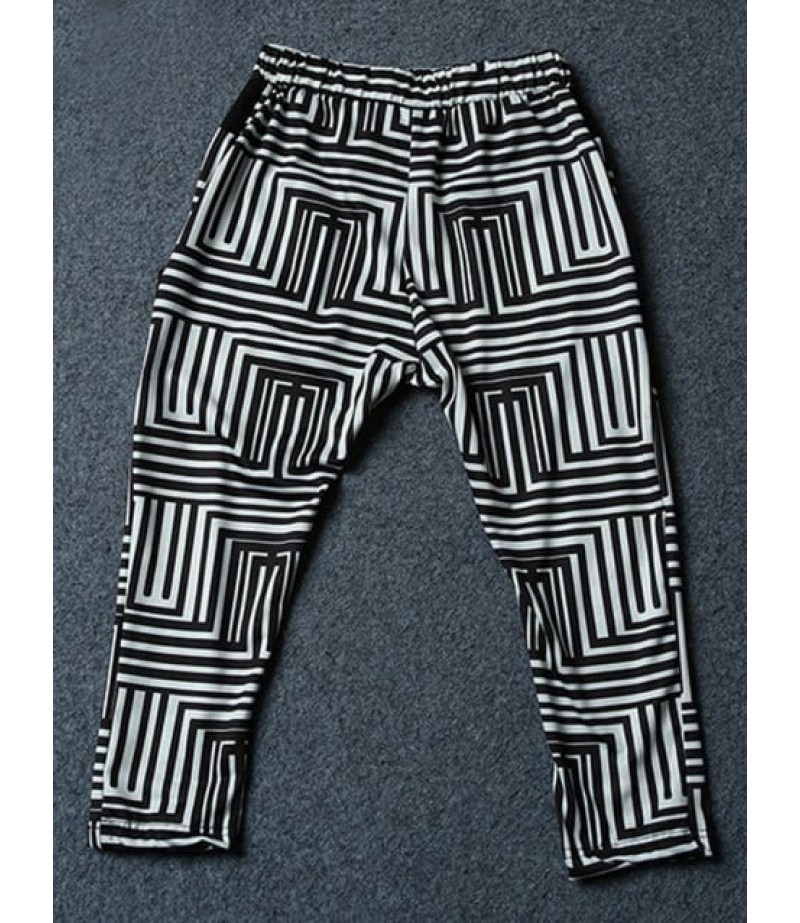 Casual Kids Geometric Pants